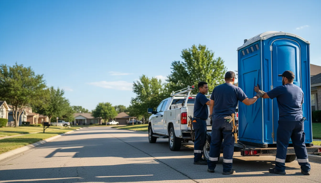 Portable Toilet Rental in Kingsland, TX near me